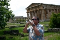 Tony Playing at Paestum, Italy Temple 350 Bce